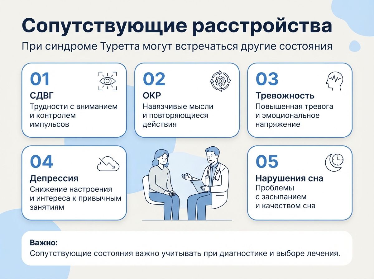 Лечение синдрома Туретта в Назрани инфографика